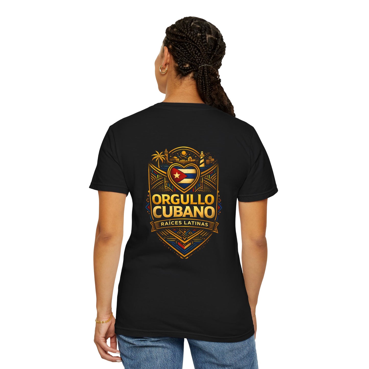 Camiseta Orgullo Latino Raíces Cubanas | Shirt Cubana Vintage Unisex