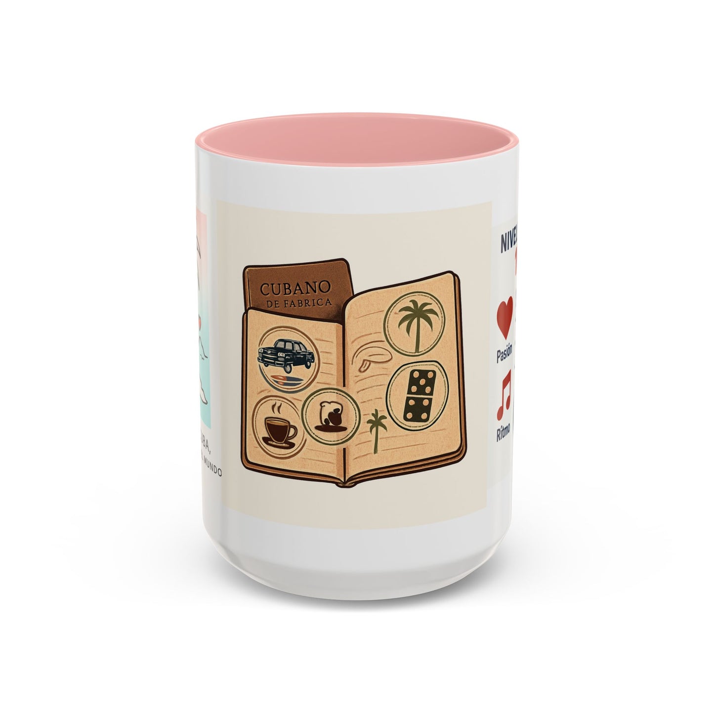 Taza Cubano de Fábrica - Pasaporte Cubano 100% Auténtico - 11oz & 15oz