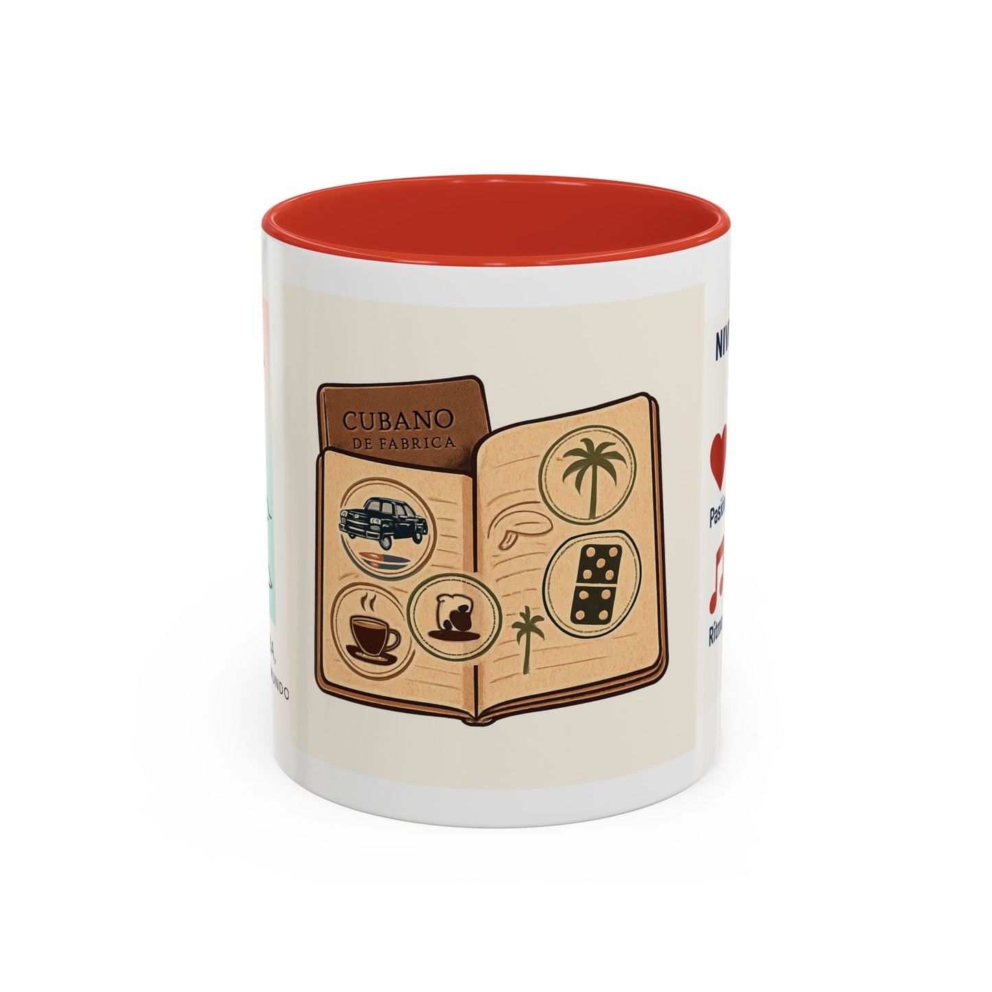 Taza Cubano de Fábrica - Pasaporte Cubano 100% Auténtico - 11oz & 15oz