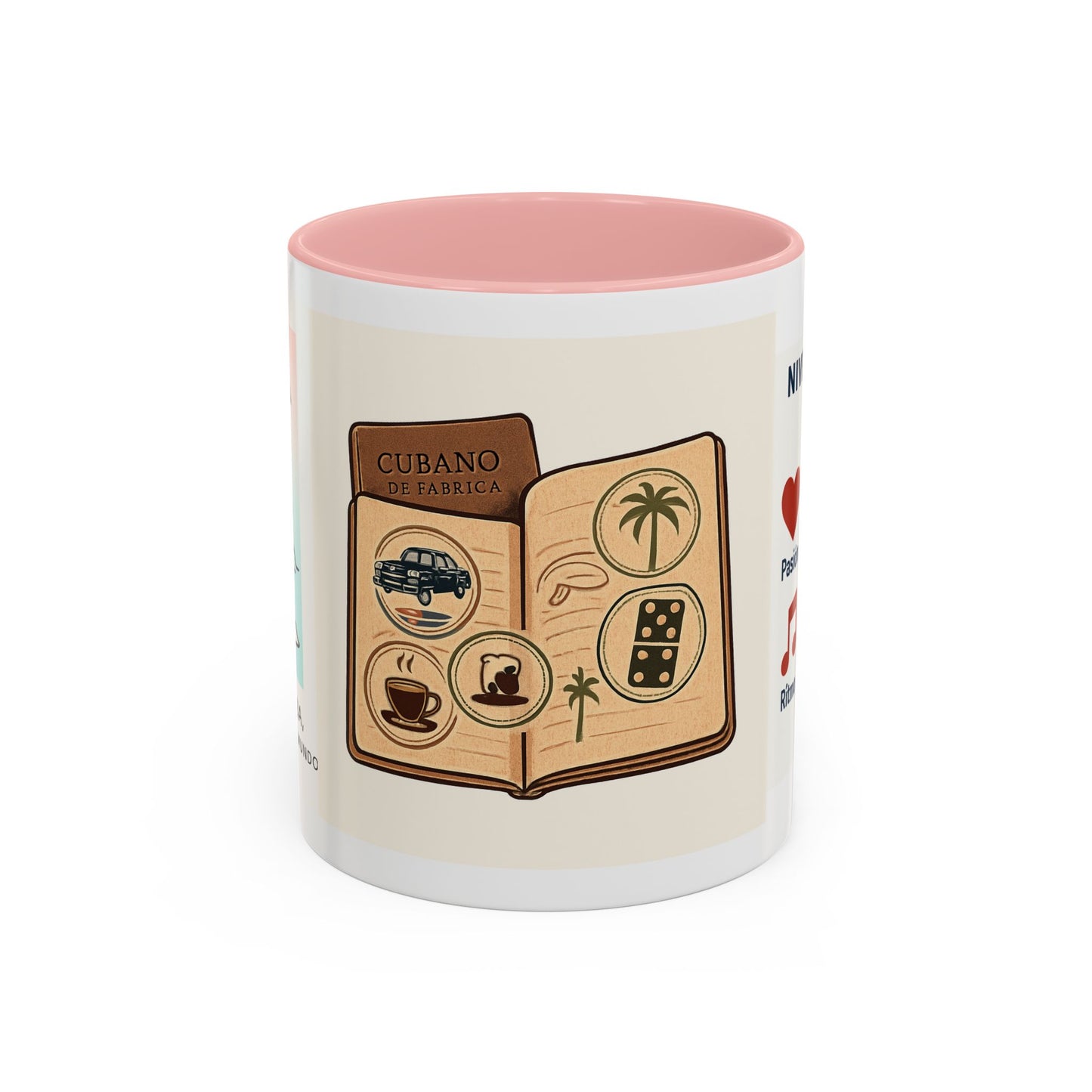 Taza Cubano de Fábrica - Pasaporte Cubano 100% Auténtico - 11oz & 15oz