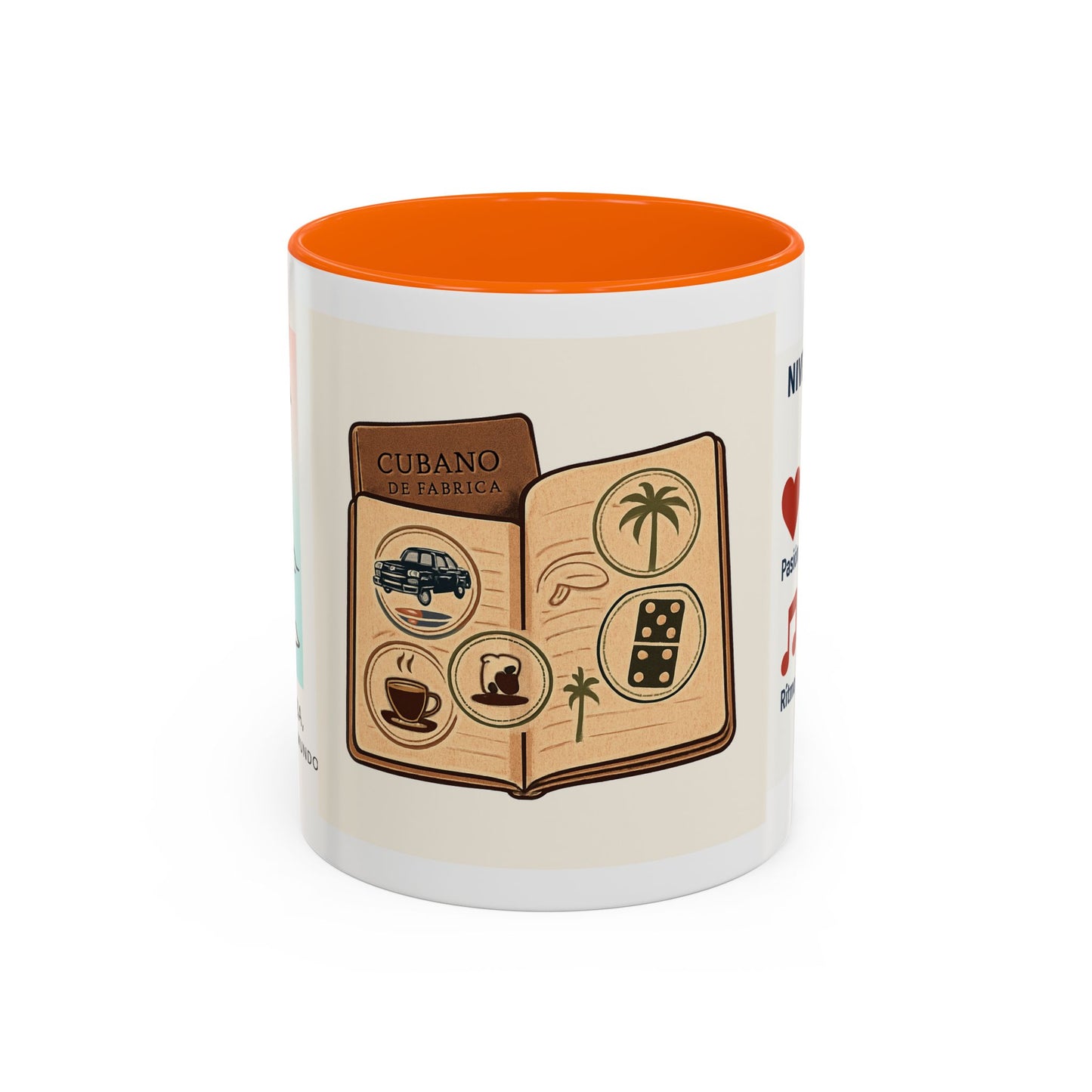 Taza Cubano de Fábrica - Pasaporte Cubano 100% Auténtico - 11oz & 15oz