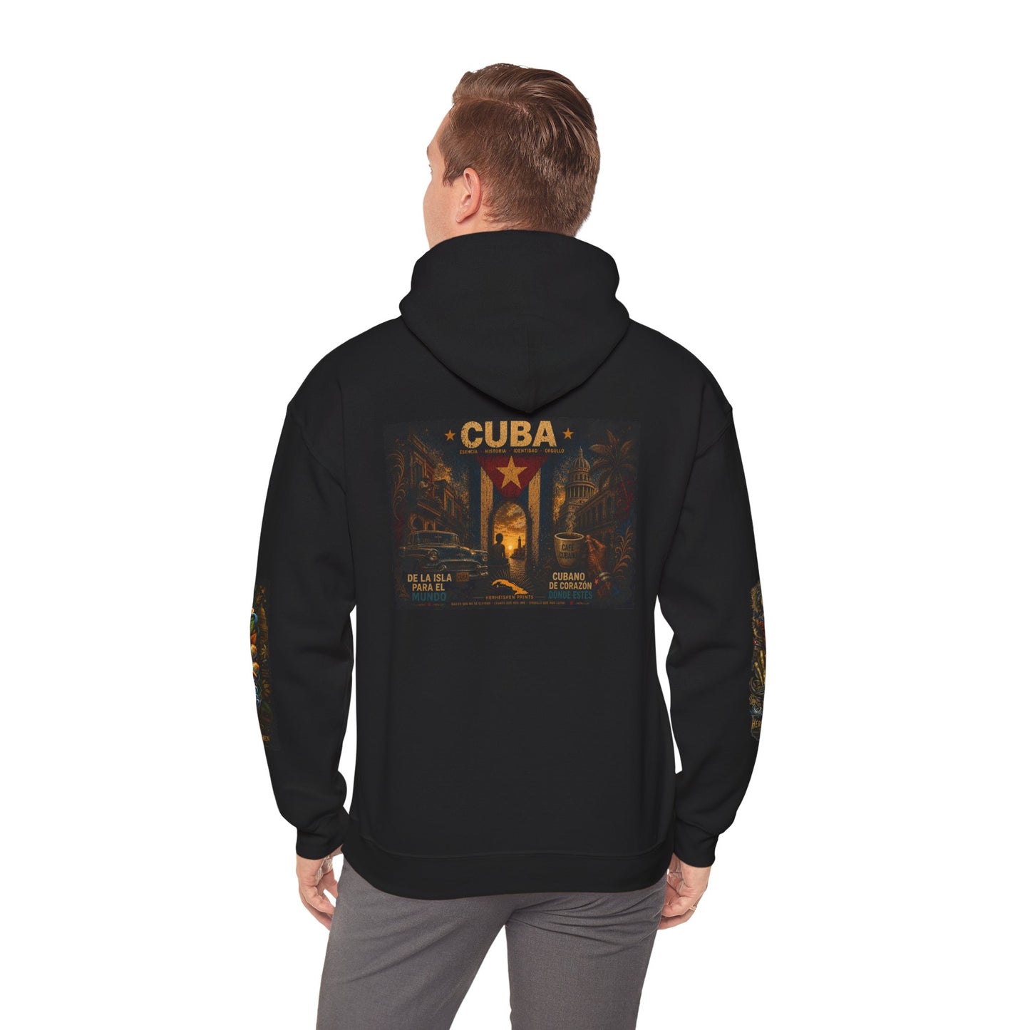 Sudadera “Raíces de Cuba” – Orgullo Caribeño que se Lleva en el Alma