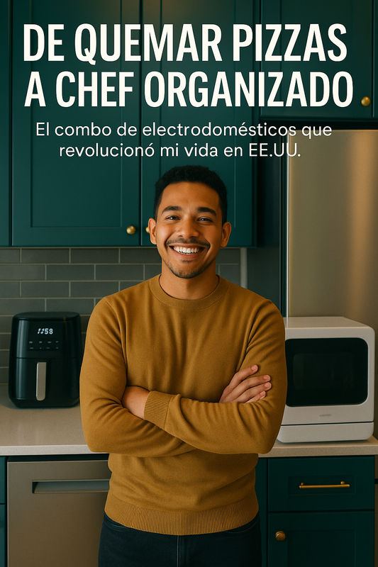 De Quemar Pizzas a Chef Organizado: El Combo de Electrodomésticos que Revolucionó Mi Vida en EE.UU. - Herheishen Express