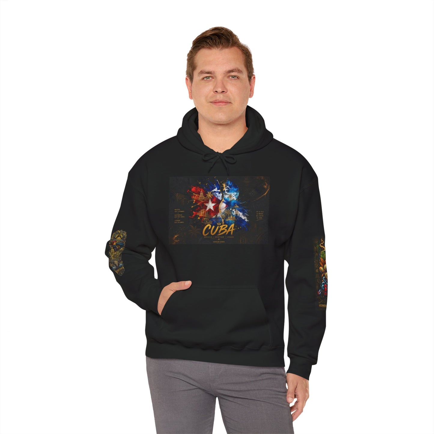 Sudadera “Raíces de Cuba” – Orgullo Caribeño que se Lleva en el Alma