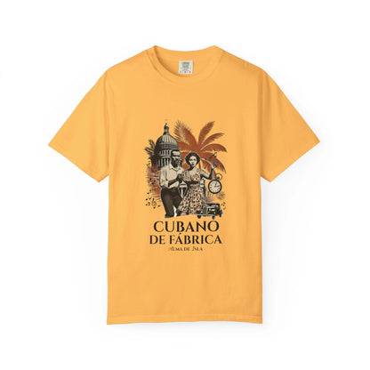 T-Shirt — "No Importa Dónde Viva, Mi Corazón Sigue en Cuba"