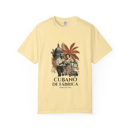 T-Shirt — "No Importa Dónde Viva, Mi Corazón Sigue en Cuba"