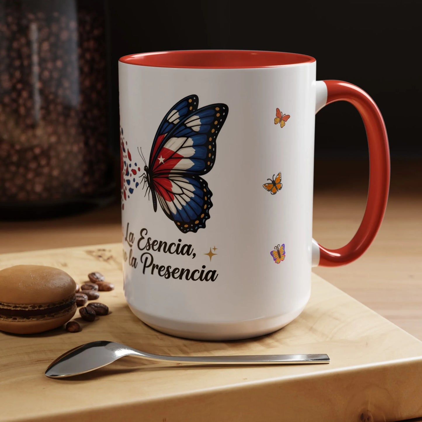 "La Esencia, no la Presencia" Coffee Cup (11/15oz)