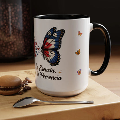 "La Esencia, no la Presencia" Coffee Cup (11/15oz)