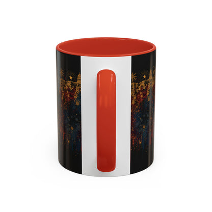 Taza Cubana “Tu Sí Suenas” | Mug de Cerámica con Bandera de Cuba y Audífonos