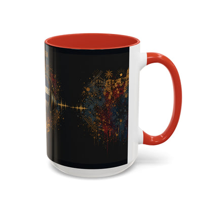 Taza Cubana “Tu Sí Suenas” | Mug de Cerámica con Bandera de Cuba y Audífonos