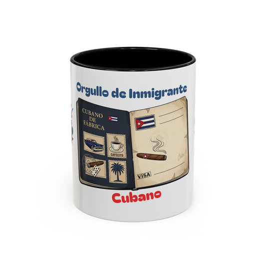 Taza Cubano de Fábrica - Pasaporte Cubano 100% Auténtico - 11oz & 15oz