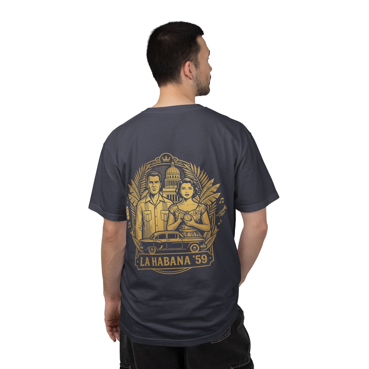 Camiseta Cubano de Fábrica – Orgullo Latino Premium Streetwear