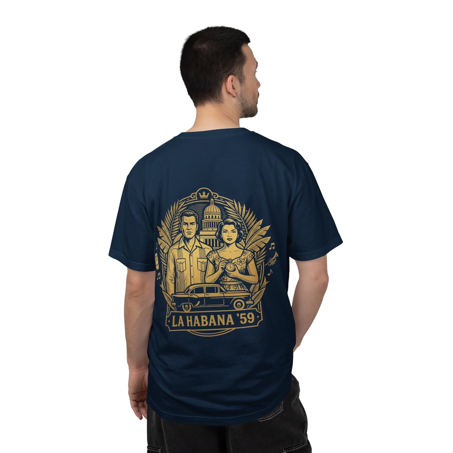 Camiseta Cubano de Fábrica – Orgullo Latino Premium Streetwear