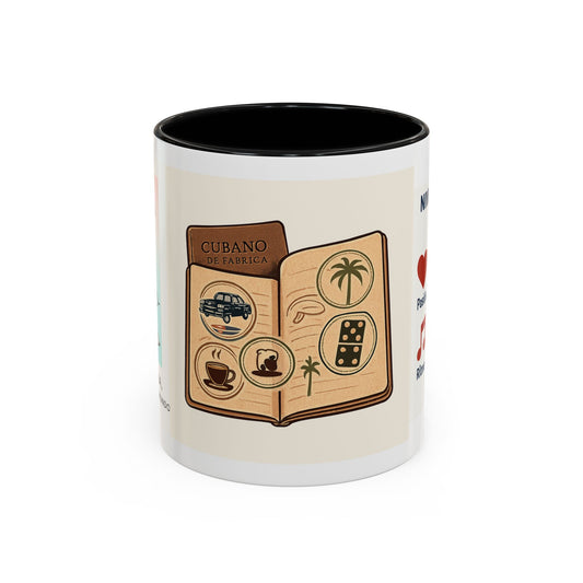 Taza Cubano de Fábrica - Pasaporte Cubano 100% Auténtico - 11oz & 15oz