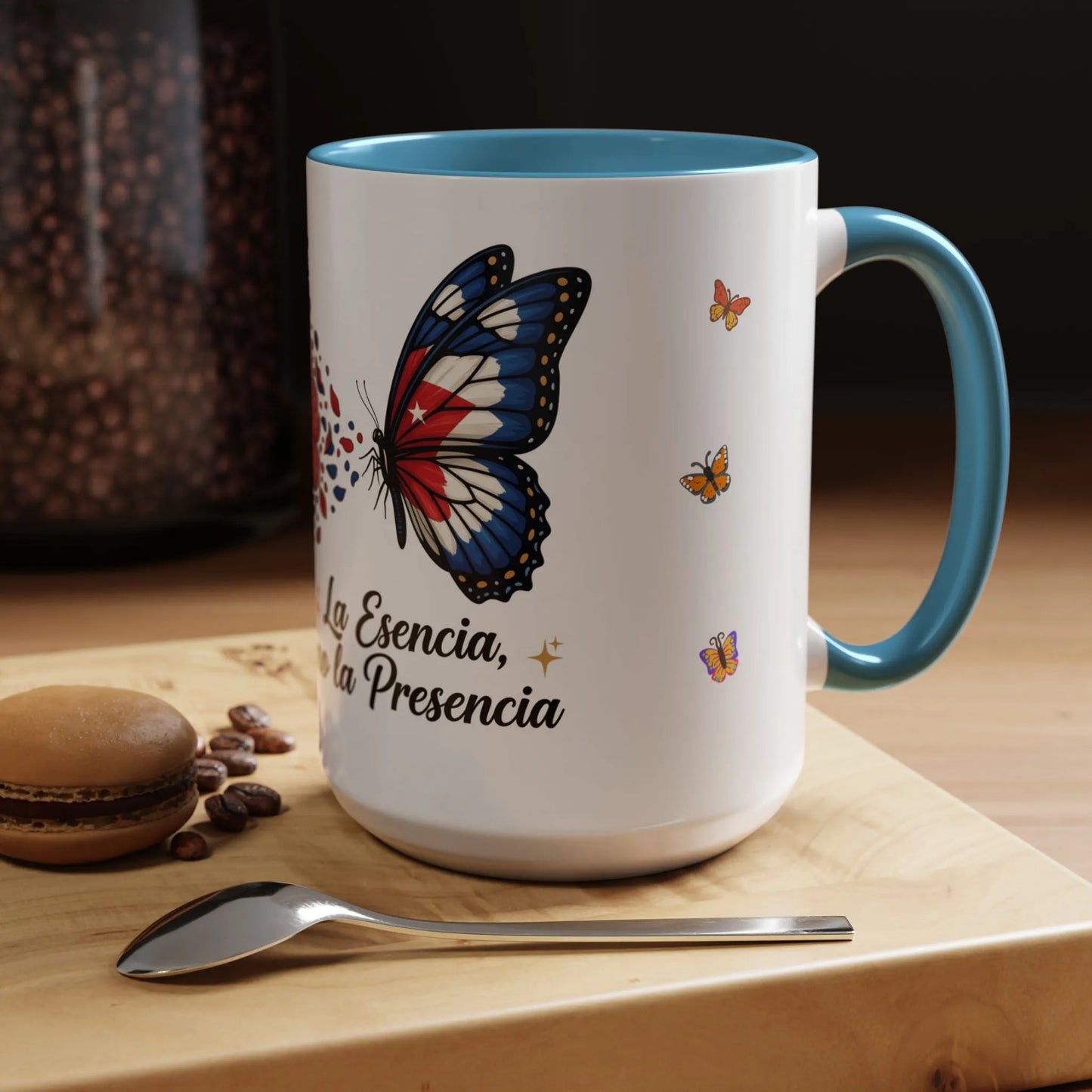 "La Esencia, no la Presencia" Coffee Cup (11/15oz)