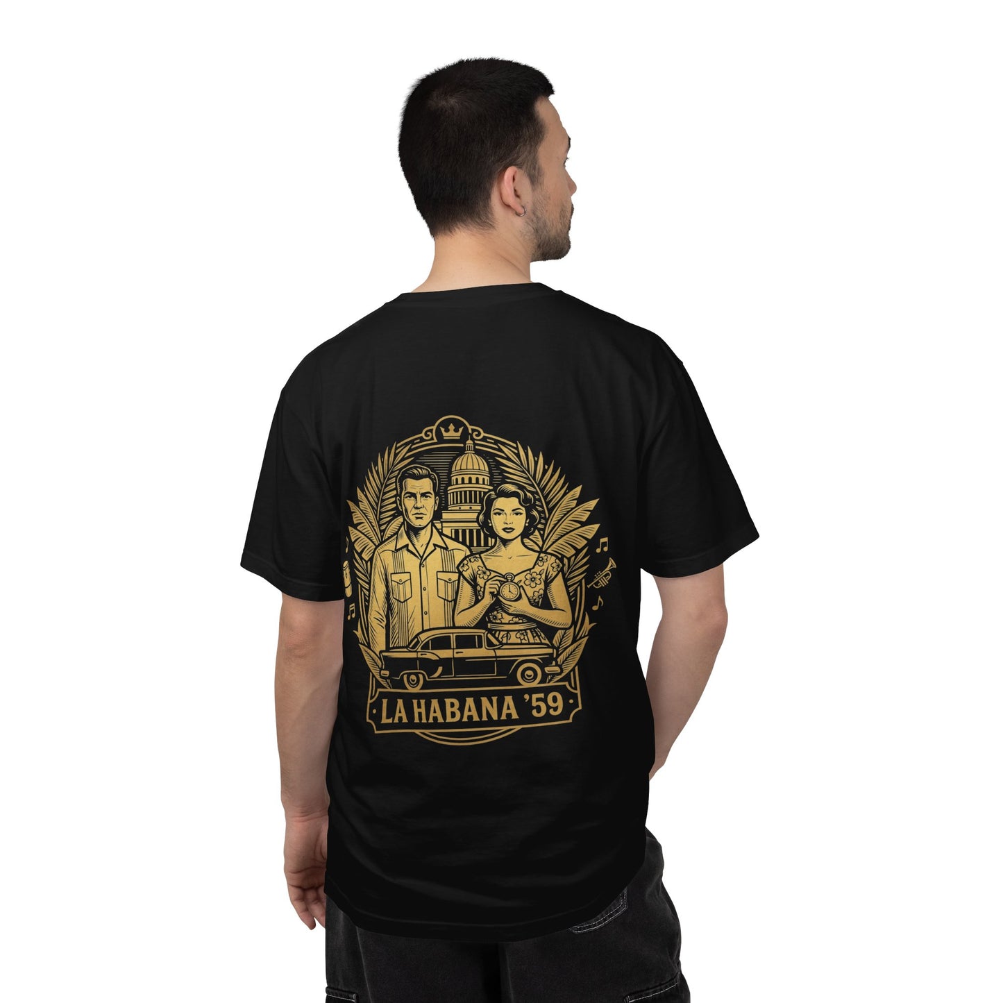 Camiseta Cubano de Fábrica – Orgullo Latino Premium Streetwear