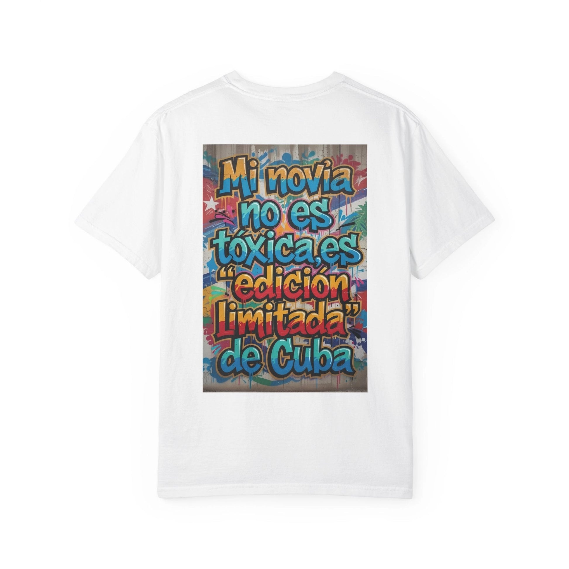 T-shirt "Me encanta mi novia Cubana tóxica" – Camiseta divertida en español, edición limitada Cuba