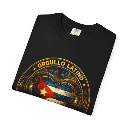 Camiseta Orgullo Latino Raíces Cubanas | Shirt Cubana Vintage Unisex
