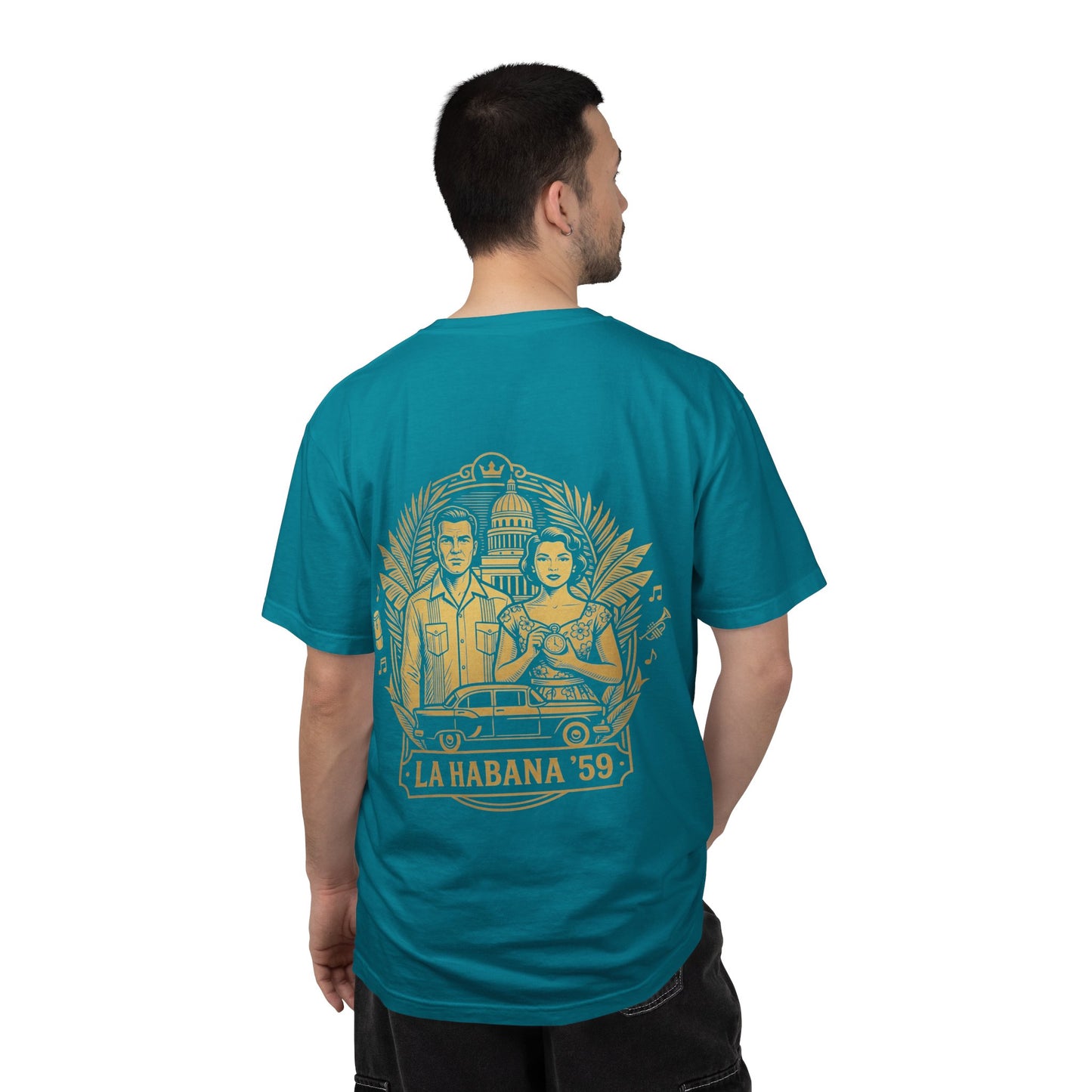 Camiseta Cubano de Fábrica – Orgullo Latino Premium Streetwear