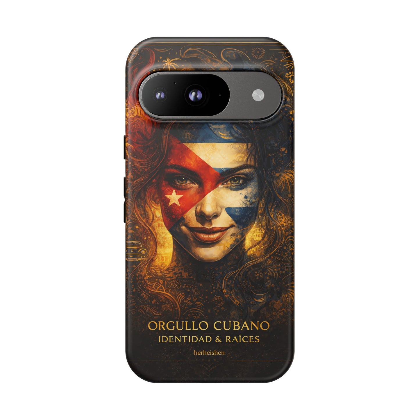 Funda Orgullo Cubano – Identidad & Raíces | Diseño Premium Artístico