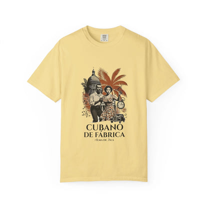 T-Shirt — "No Importa Dónde Viva, Mi Corazón Sigue en Cuba"