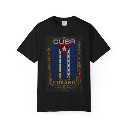 Orgullo Cubano – Camiseta Vintage de Identidad y Raíces