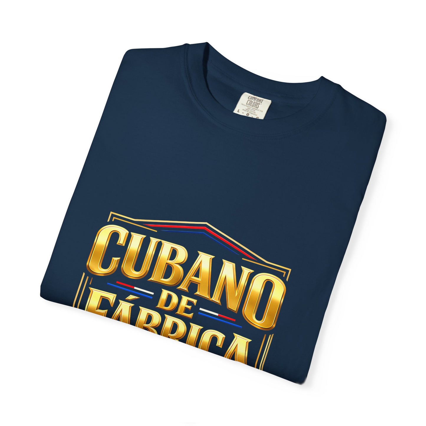 Camiseta Cubano de Fábrica – Orgullo Latino Premium Streetwear