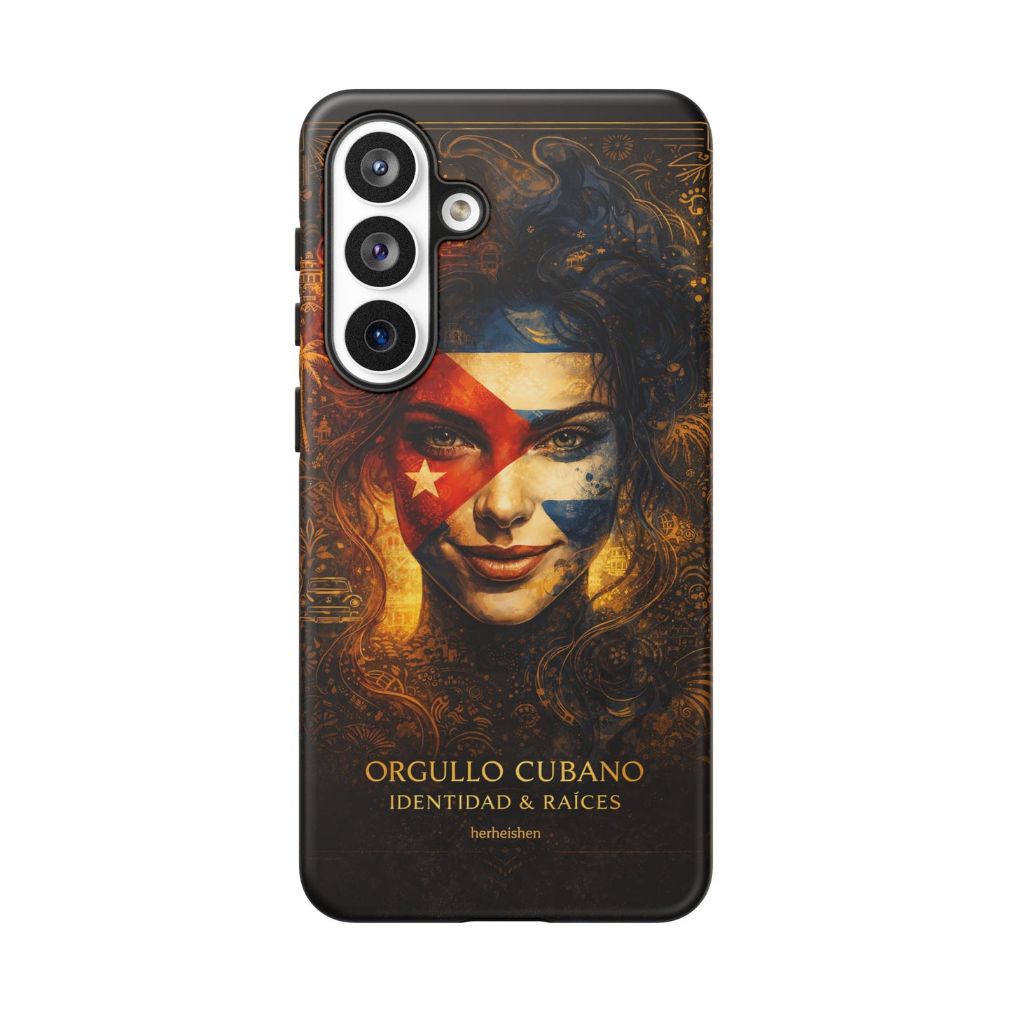 Funda Orgullo Cubano – Identidad & Raíces | Diseño Premium Artístico
