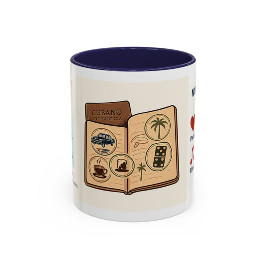 Taza Cubano de Fábrica - Pasaporte Cubano 100% Auténtico - 11oz & 15oz