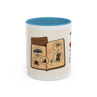 Taza Cubano de Fábrica - Pasaporte Cubano 100% Auténtico - 11oz & 15oz