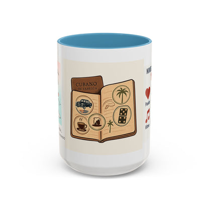 Taza Cubano de Fábrica - Pasaporte Cubano 100% Auténtico - 11oz & 15oz
