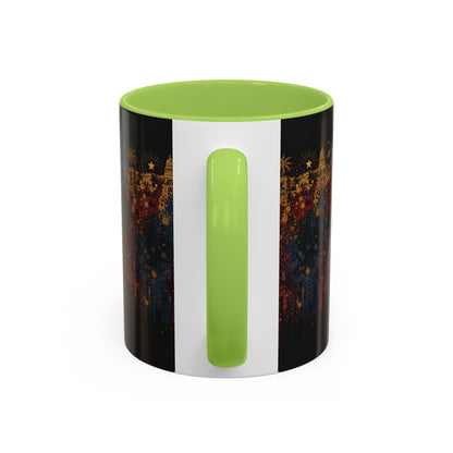 Taza Cubana “Tu Sí Suenas” | Mug de Cerámica con Bandera de Cuba y Audífonos