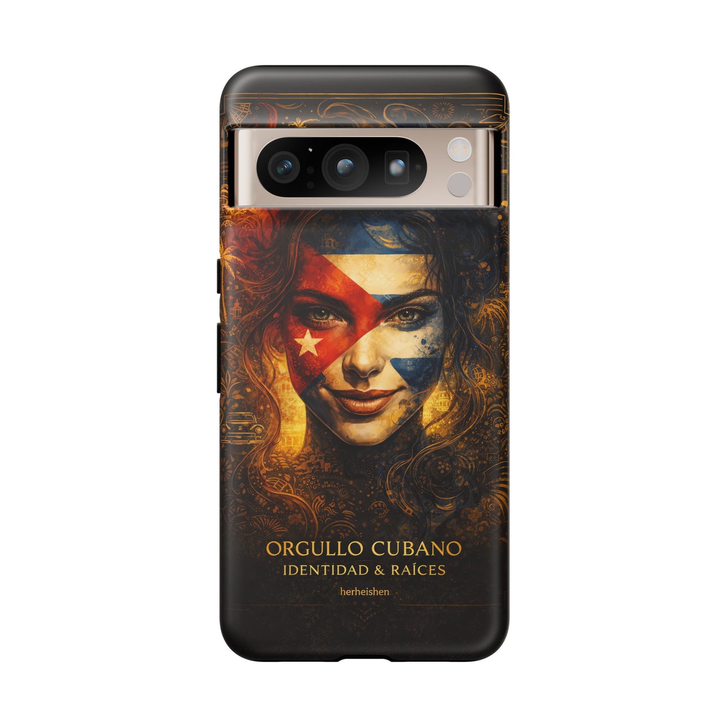Funda Orgullo Cubano – Identidad & Raíces | Diseño Premium Artístico