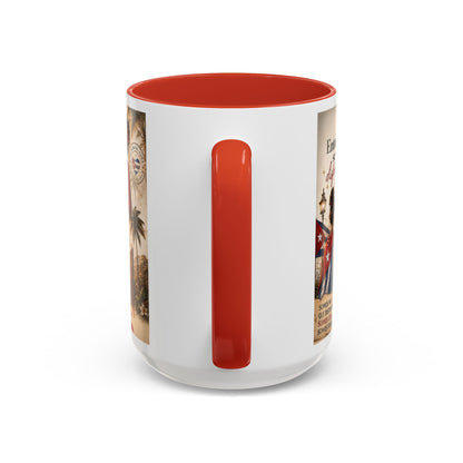 Taza Cubana "Ella se Disfraza" | Mug de Café con Frases Cubanas, Nostalgia y Alma de La Habana (11 oz / 15 oz)