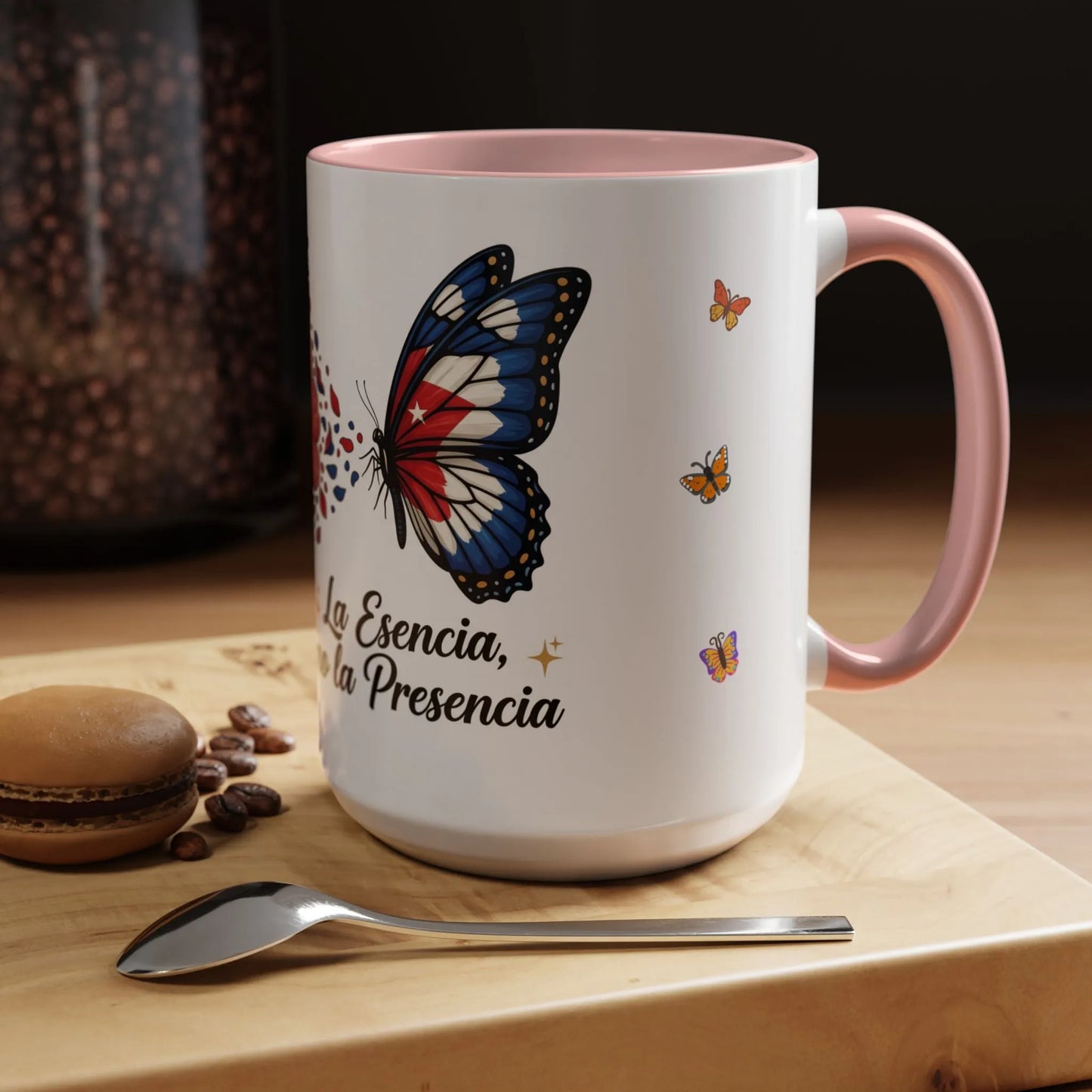 "La Esencia, no la Presencia" Coffee Cup (11/15oz)