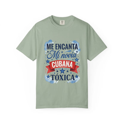 T-shirt "Me encanta mi novia Cubana tóxica" – Camiseta divertida en español, edición limitada Cuba