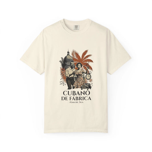 T-Shirt — "No Importa Dónde Viva, Mi Corazón Sigue en Cuba"