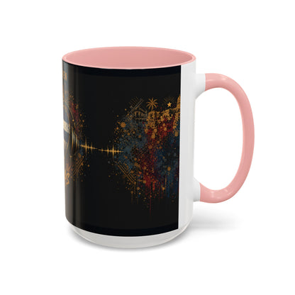 Taza Cubana “Tu Sí Suenas” | Mug de Cerámica con Bandera de Cuba y Audífonos
