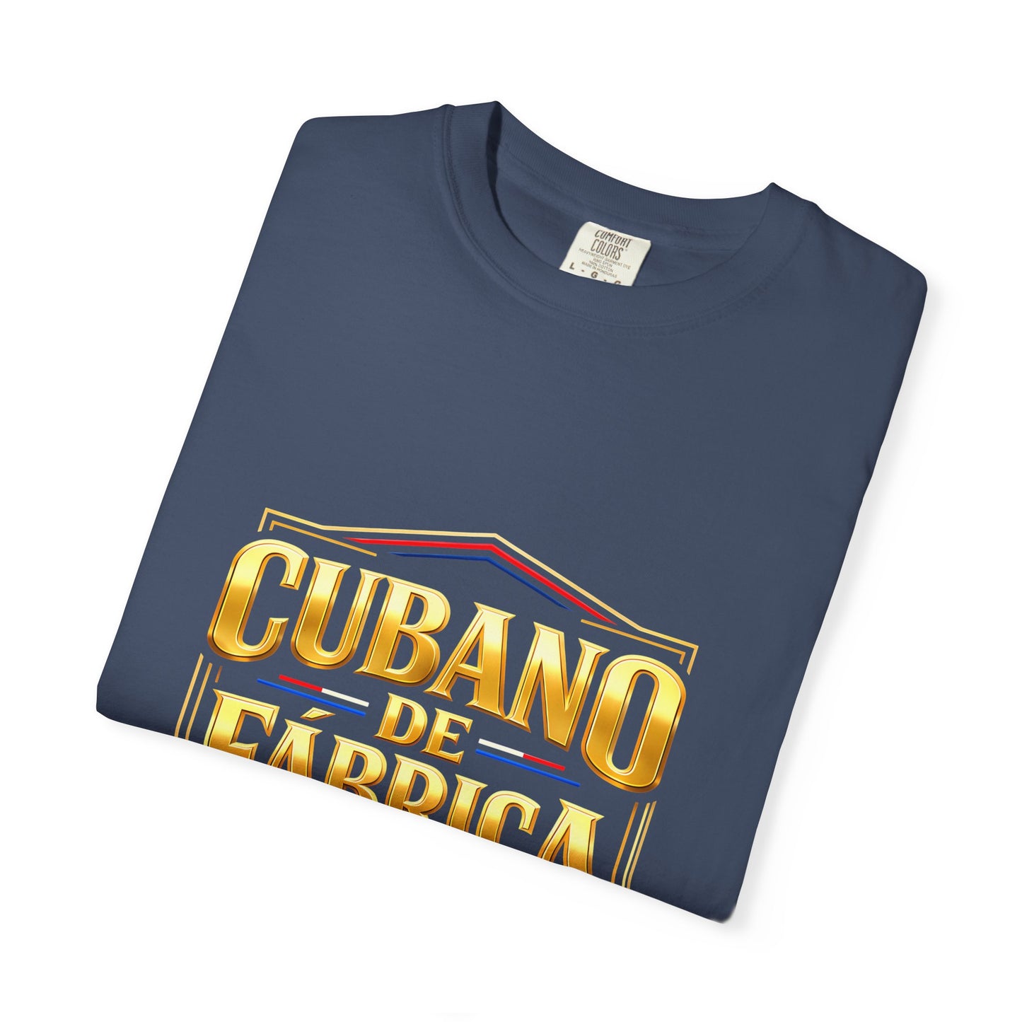 Camiseta Cubano de Fábrica – Orgullo Latino Premium Streetwear