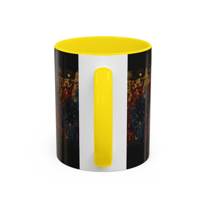 Taza Cubana “Tu Sí Suenas” | Mug de Cerámica con Bandera de Cuba y Audífonos
