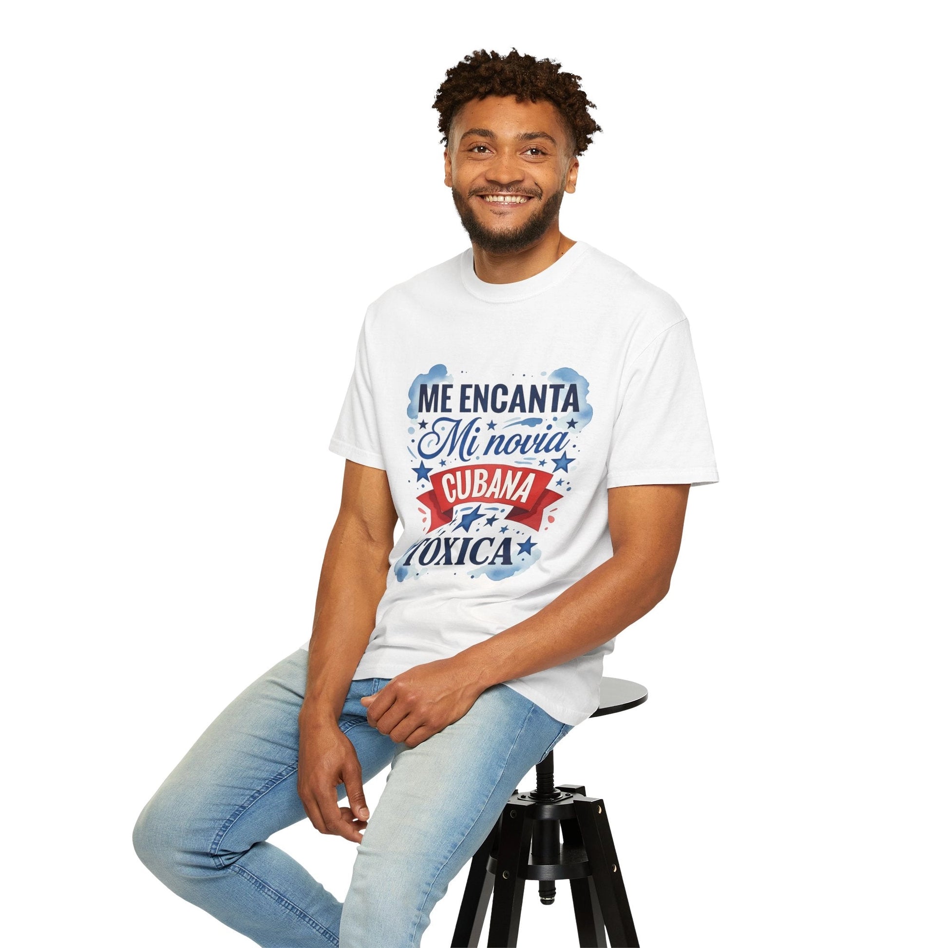 T-shirt "Me encanta mi novia Cubana tóxica" – Camiseta divertida en español, edición limitada Cuba
