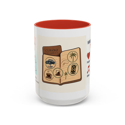 Taza Cubano de Fábrica - Pasaporte Cubano 100% Auténtico - 11oz & 15oz