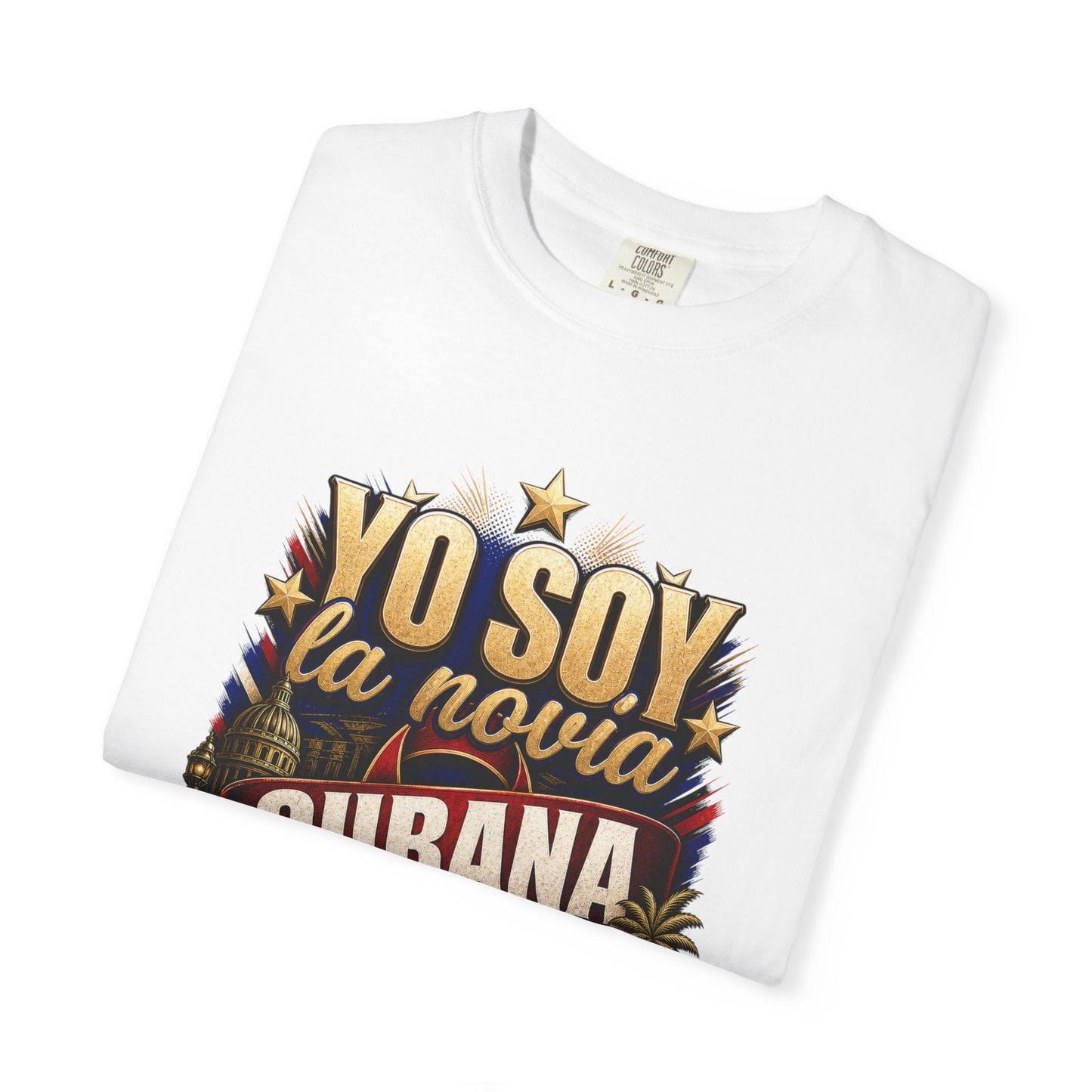 Camiseta “Yo Soy La Novia Cubana Tóxica” – Orgullo, Sabor y Actitud Caribeña