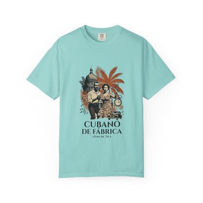 T-Shirt — "No Importa Dónde Viva, Mi Corazón Sigue en Cuba"