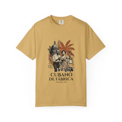 T-Shirt — "No Importa Dónde Viva, Mi Corazón Sigue en Cuba"