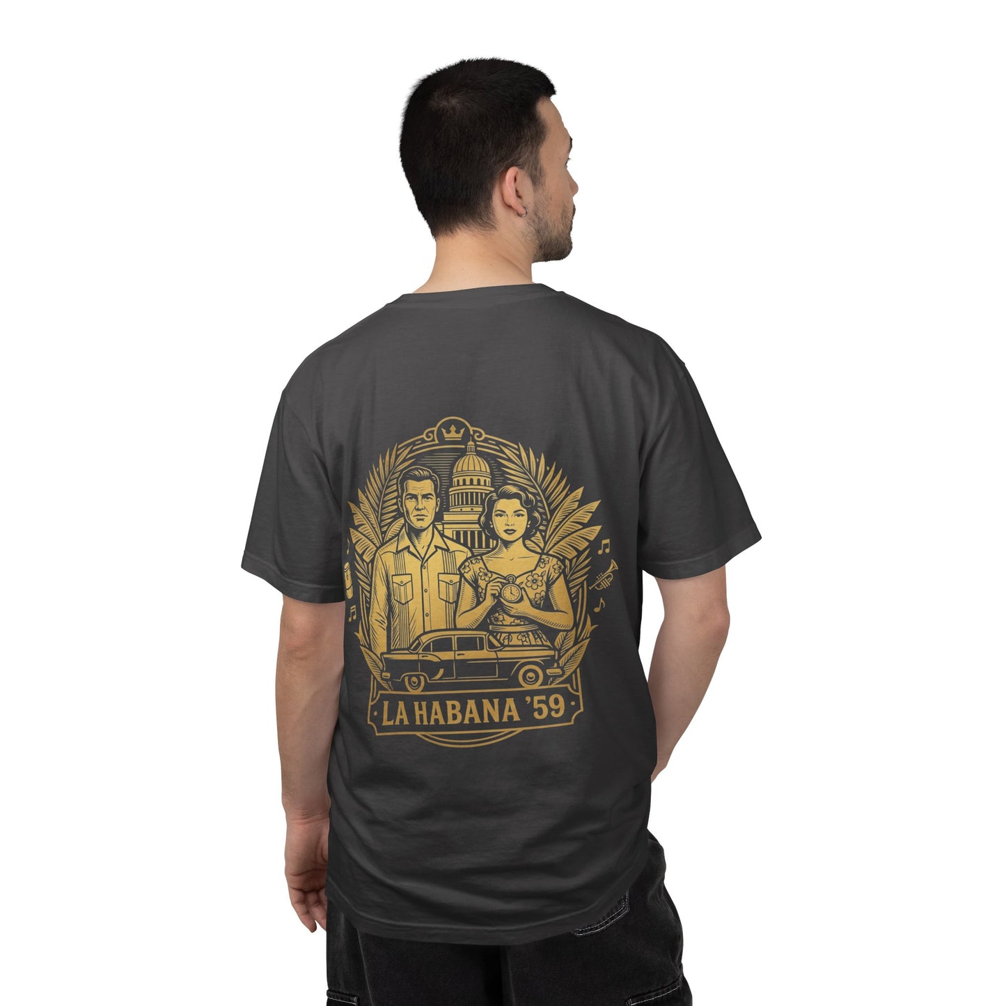 Camiseta Cubano de Fábrica – Orgullo Latino Premium Streetwear
