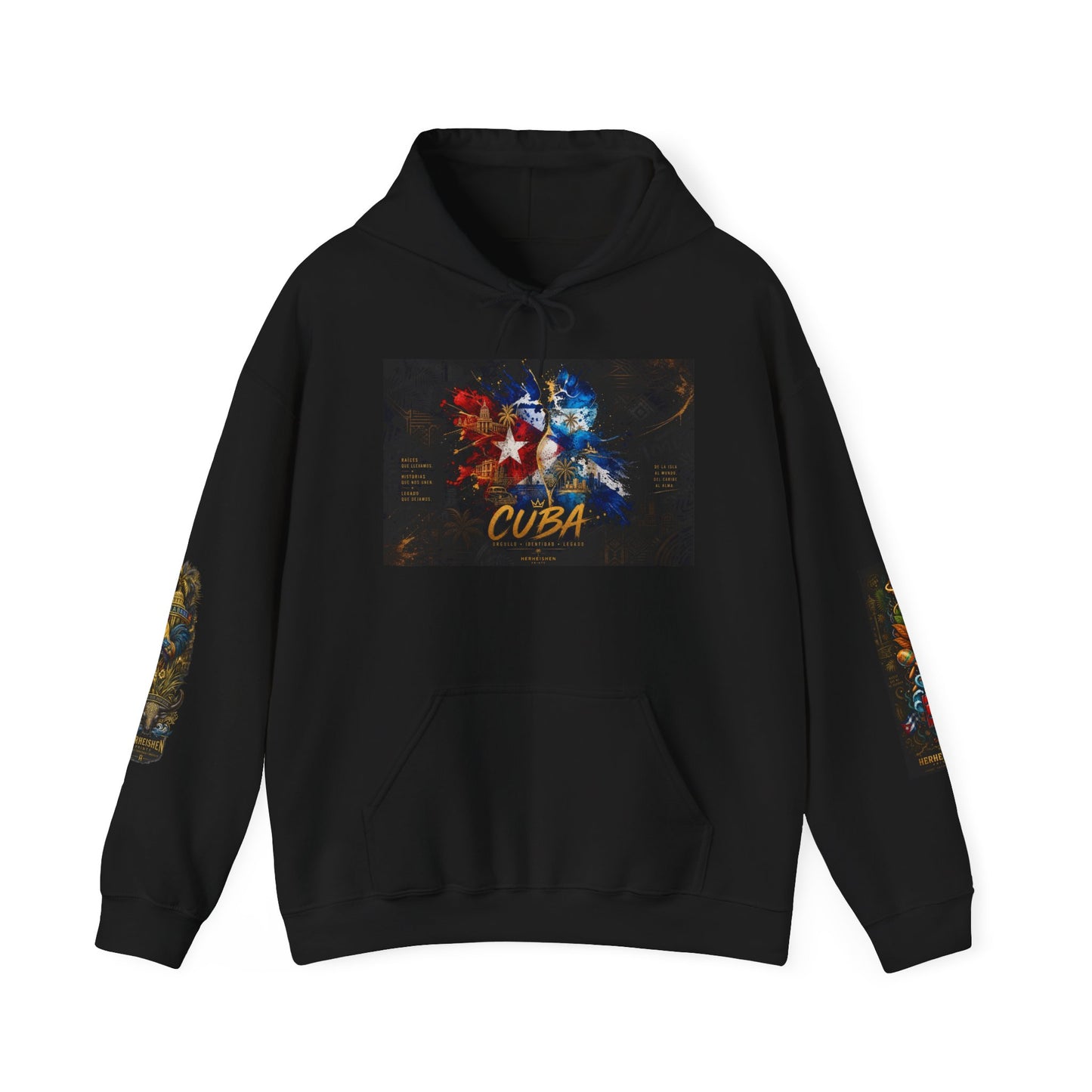 Sudadera “Raíces de Cuba” – Orgullo Caribeño que se Lleva en el Alma