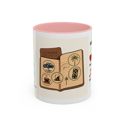 Taza Cubano de Fábrica - Pasaporte Cubano 100% Auténtico - 11oz & 15oz