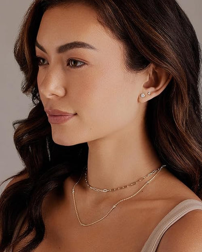💎 Pack PAVOI 14K Oro Real – Joyería Premium: Anillo + Collar + Aretes