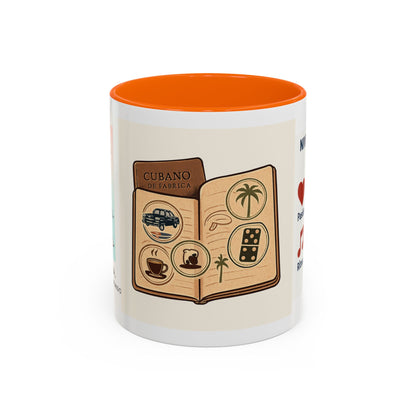 Taza Cubano de Fábrica - Pasaporte Cubano 100% Auténtico - 11oz & 15oz